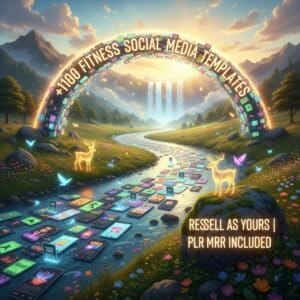 PLR MRR 1100+ Fitness, Gym