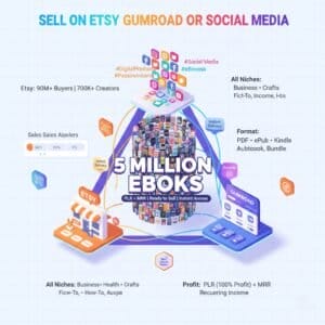 Ultimate Resell Bundle: 5 Million PLR eBooks for Passive Income & Financial Freedom (MRR Included)