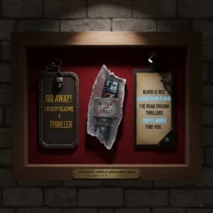 Thriller Bookmark Bundle with MRR & PLR rights