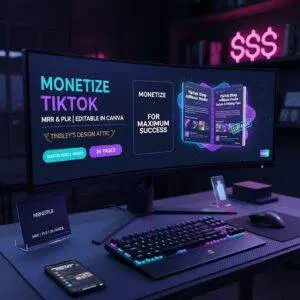 TikTok Shop Affiliate Hooks and Scripts | Monetize TikTok | MRR & PLR | 2025