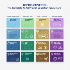 Profit from AI Art: The Complete Guide to Writing & Selling High-Quality Prompts A detailed 61-page tutorial to master the craft. with MRR & PLR rights